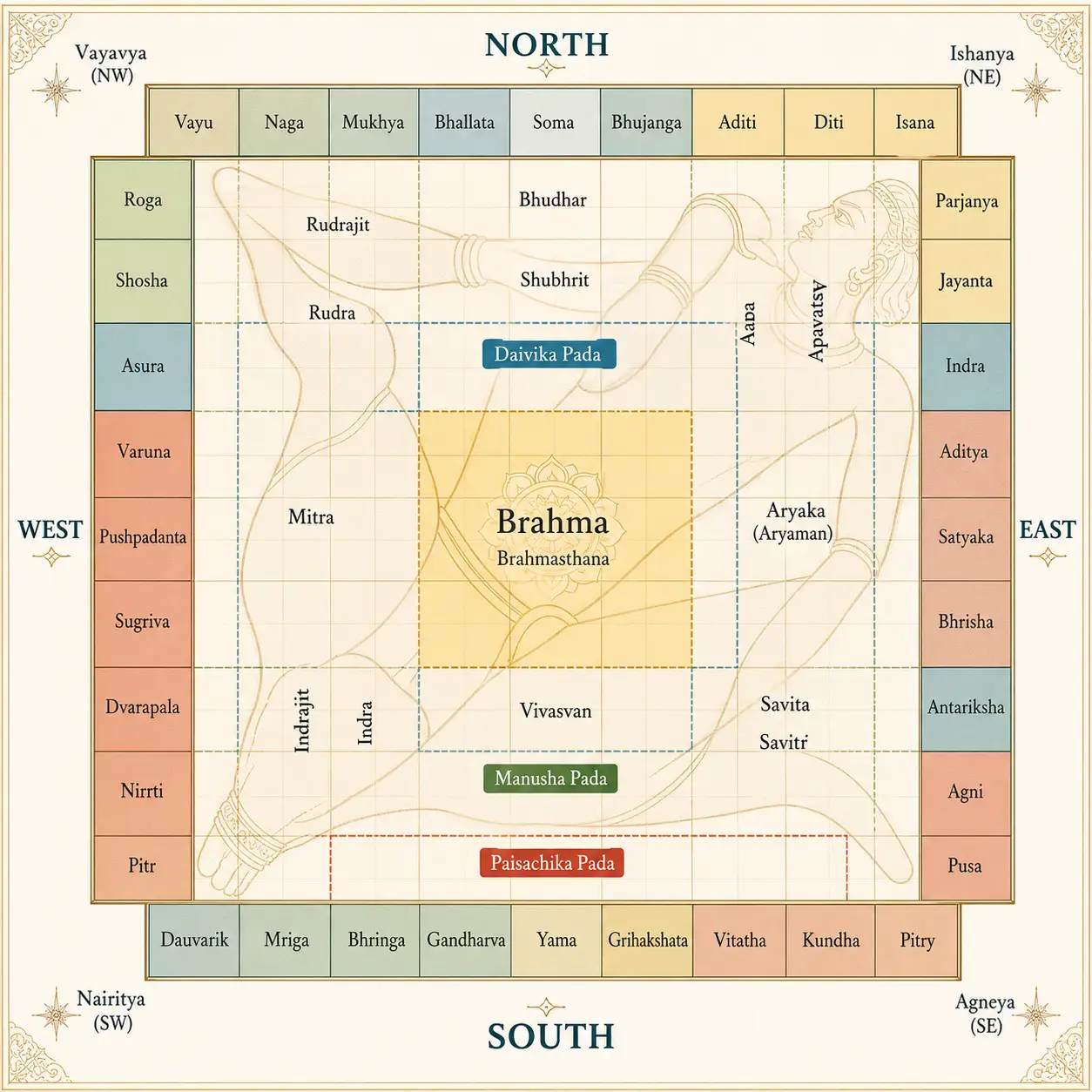vastu purusha mandala